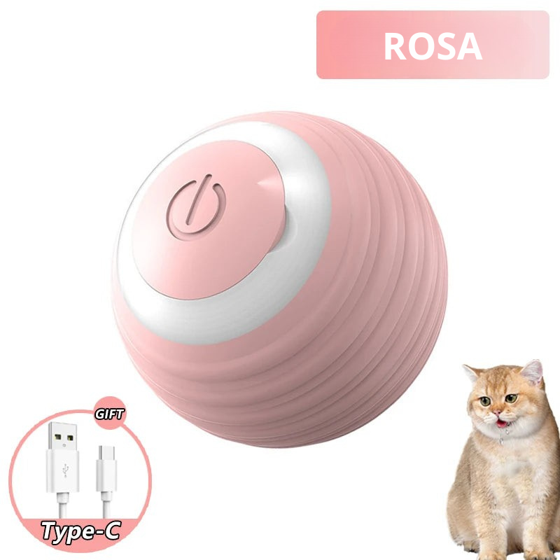Pelota Interactiva Para Gatos, Juguetes Inteligentes Para Gatos, Pelota Mágica Rodante Automática Para Interiores, Juguete Interactivo Electrónico Para Gatos, Accesorios De Juego Para Gatos