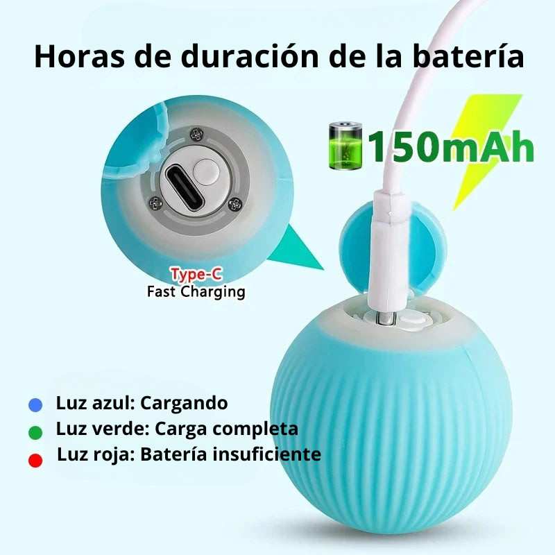 Pelota Interactiva Para Gatos, Juguetes Inteligentes Para Gatos, Pelota Mágica Rodante Automática Para Interiores, Juguete Interactivo Electrónico Para Gatos, Accesorios De Juego Para Gatos