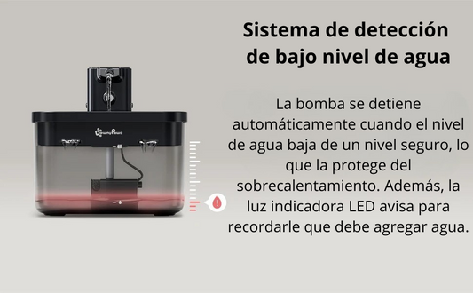 Fuente De Agua Automática Para Gatos De Acero Inoxidable De 2,5 L