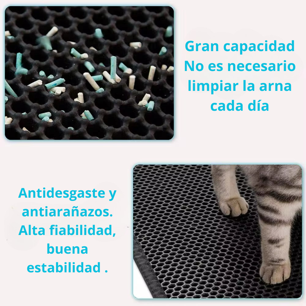 Estera De Arena Para Gatos, Impermeable, a Prueba De Orina.